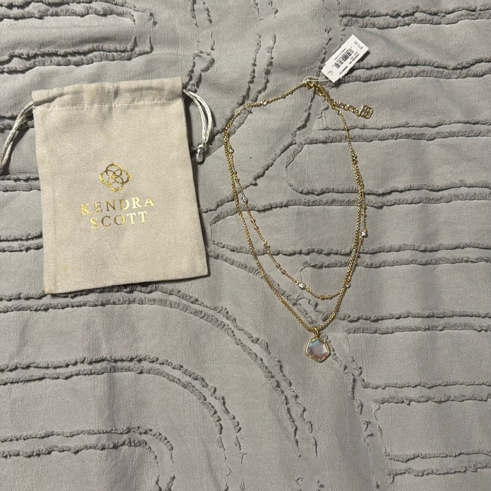 Kendra Scott layered necklace